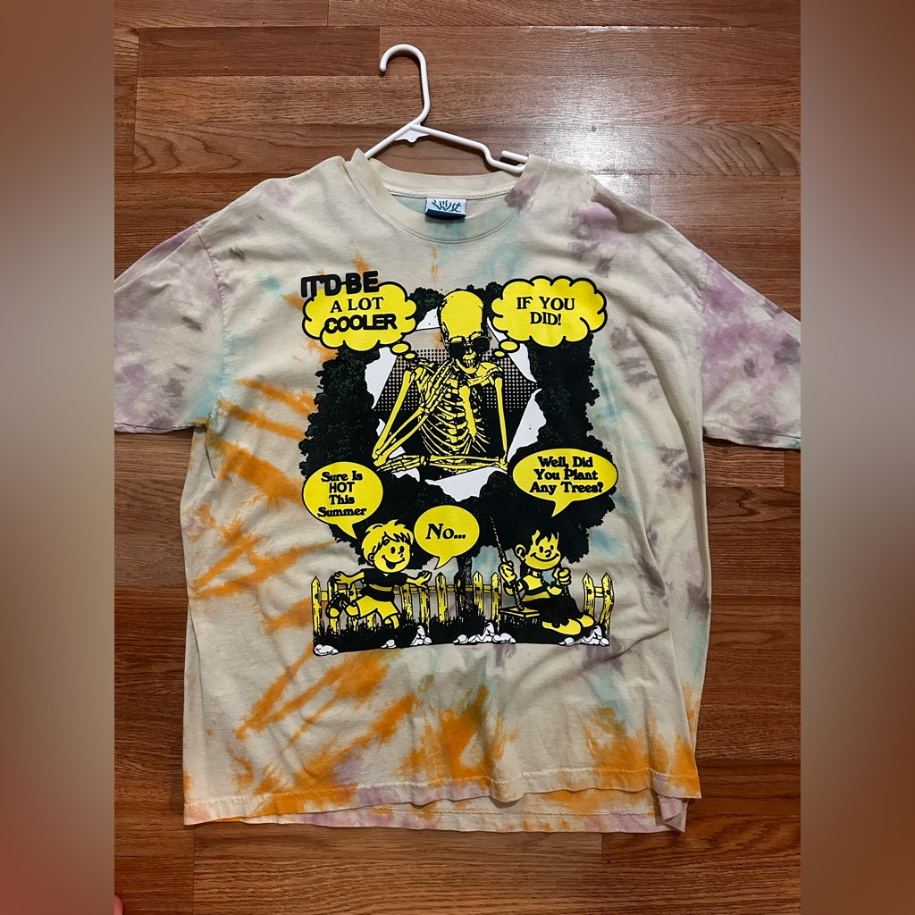 Graphic Tie-Dye Short Sleeve Tee